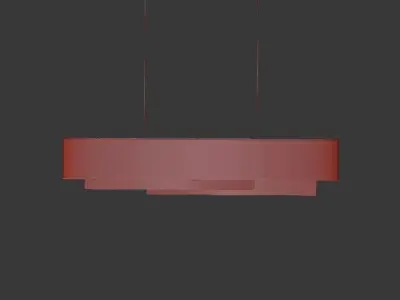 Oceanus Linear Pendant 3D model