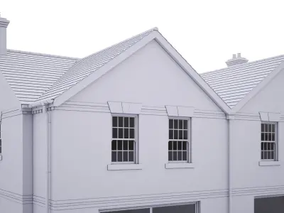 British House Trap Road Plot3-4  3D model