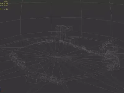 Low Modal - Aladdin Desert 03 3D model