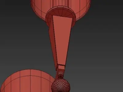 Crystorama Six Light Chandelier 3D model