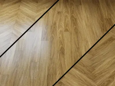 Alpine Floor Ultra ECO5-21 quartz-vinyl tile red oak 3D model