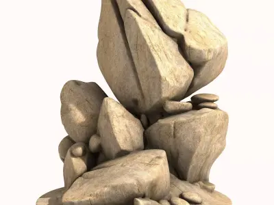 Rock 4 3D print model