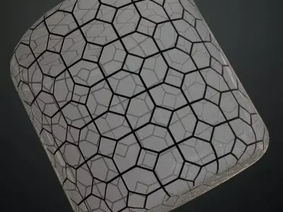 White Glass Window Transparent PBR Seamless Texture