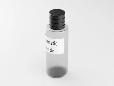Cosmetic bottle 3D model