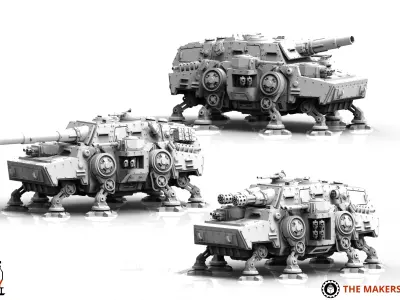 Valour Korps - Super Battle Walker 3D print model