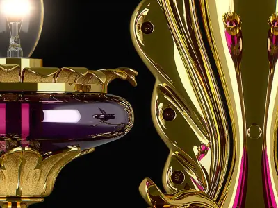 695622 Melagro Osgona Sconce 3D model