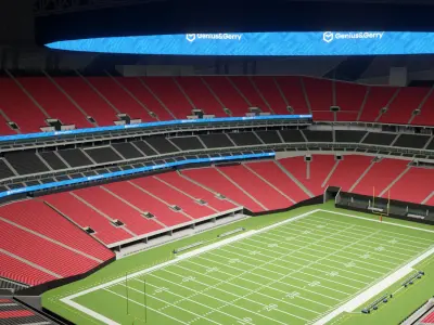 Mercedes-Benz Stadium Atlanta 3D model