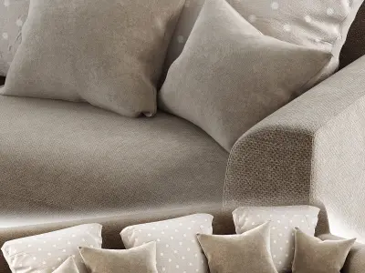 Pancake Sofa Talent 3D model