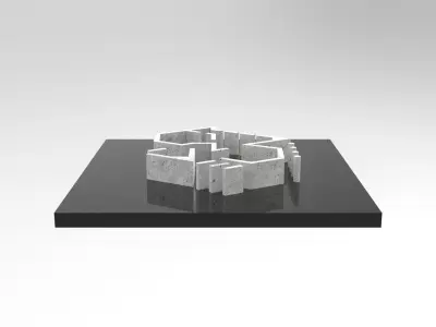 ARCHIPLAN 05 Low-poly 3D model