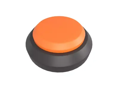 Start Button V1 003 Low-poly 3D model