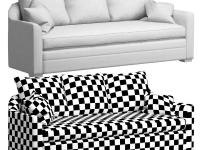 Wesley Hall - Gerringer Sofa 3D model
