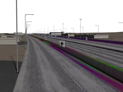 SAUDI HIGHWAY 2022 3D model