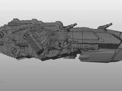 SKY RELICS - 28 WOLF COMMAND 3D print model