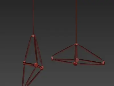Sculptural Lighting By Bec Brittain 3D model