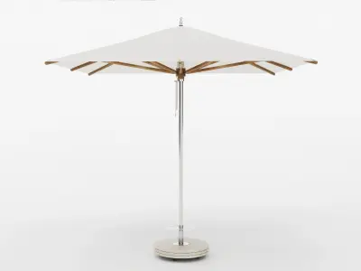 Square Parasol by Anormal 3D model