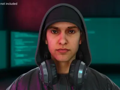  Urban Young Man Character 