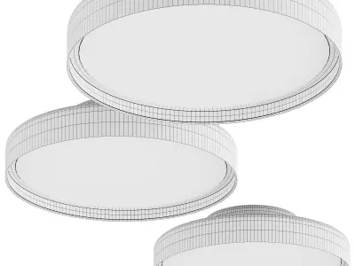 Berlin - Wall Ceiling Lamp 3D model