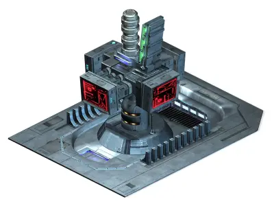 Functional mechanical object 07 3D model