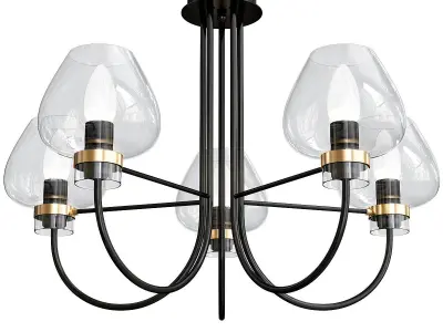 Ilona 3708 Chandeliers Set 3D model