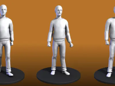 People Figures 3D model