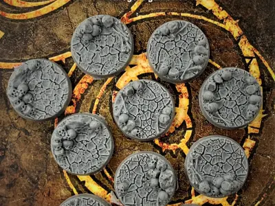 LegendGames 25mm Round Base Collection 3D print model