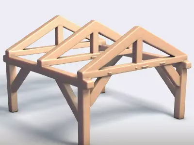 Timber Framing 3D print model