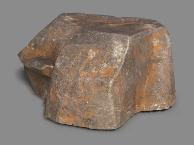 Mountain Rock 05 Low-poly 3D model purchase