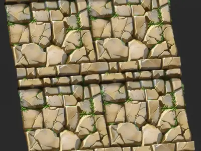 Stylized Floor Seamless Texture Texture 18