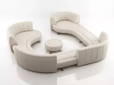 DS 1064 Modular Sofa 3D model