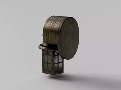 STREET LAMP 3D model 6