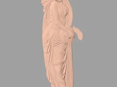 Artcam Aspire 3D relief models STL Files used for CNC E596 3D model