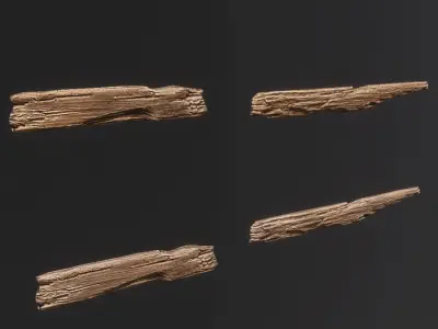 Environment Basic Components Game Assets Low-poly 3D model