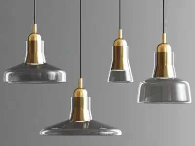 Shadow Mini Ceiling Pendant 3D model