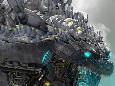 MechaGodzilla 3D 3D model