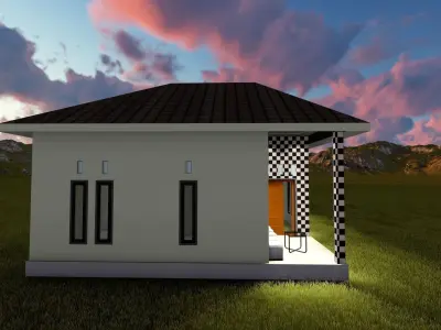 building tropis klasik 3D model