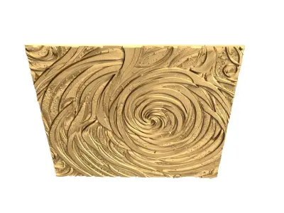 decor set wall panel ornament mural CNC 03 3D print  3D print model purchase