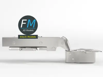 Cabinet hinge 2 3D model