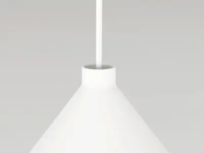 Nevlinge Pendant Lamp White 3D model