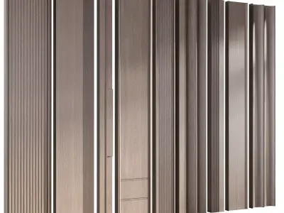 WALL PANEL NO5 A 3D model