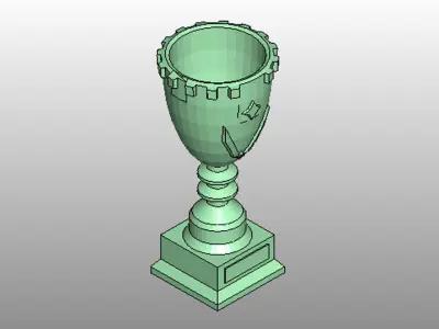 Trophy - Goblet 3D model