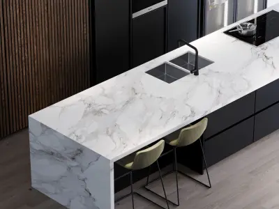 Modern kitchen 13 3D model