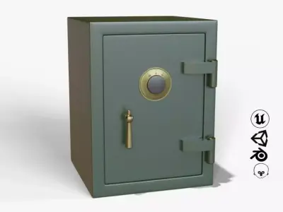 PBR Safe Low-poly 3D model