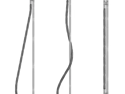 Luke lamp collection  Low-poly 3D model