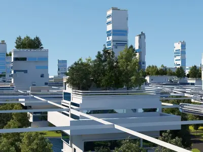 Future City HD A 1 3D model