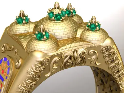 15-kasho ring 3D print model