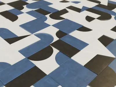 Tile Mutina Puzzle n3 3D model