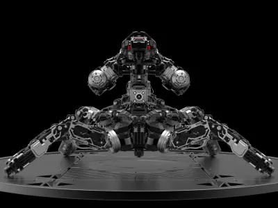 Mech Spider 3D model