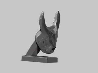 Conceptual Bull Sculpture 3D print model
