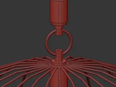 Loft Rope Sphere 3D model
