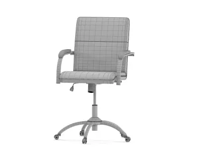 Office chair Samba PBR Low-poly 3D model